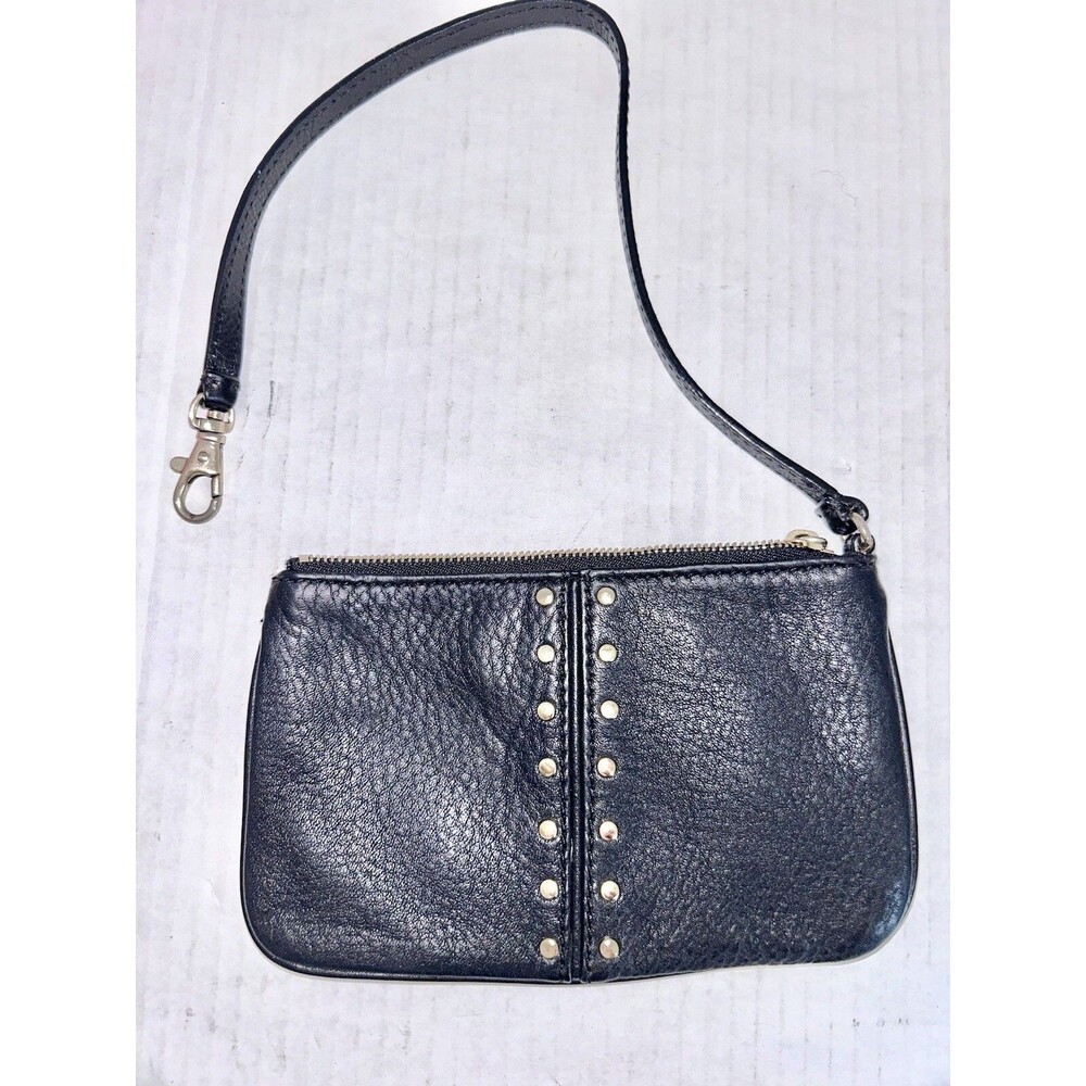 Michael Kors black leather pouch